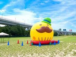 ふわふわ遊具「つげさんふわふわ」