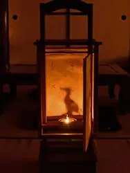 昔のあかり体験