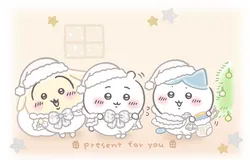 「クリスマス衣装のちいかわたちに会える！池袋「ちいかわパーク」が冬限定の装飾に」の写真