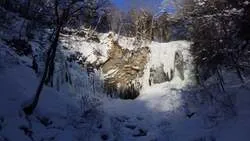 冬の風景（氷瀑）