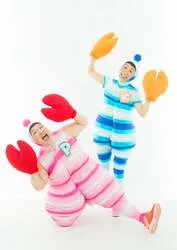 「親子で「エビカニクス」を踊ろう！ケロポンズのファミリーコンサートが山梨・韮崎で」の写真