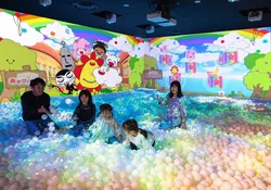 没入感たっぷりのボールプールに特別ステージが出現！