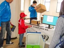親子で学ぼう！交通安全＆お仕事体験の様子（2025年開催時）