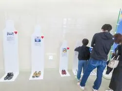 生命のメッセージ展の様子（2025年開催時）