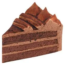 「チョコ生ケーキ（小物）」（268円）