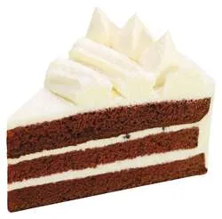 「ホワイトチョコ生ケーキ（小物）」（268円）