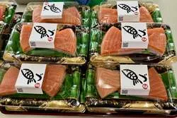 厚切りでレア感も楽しめる魚津のます寿司