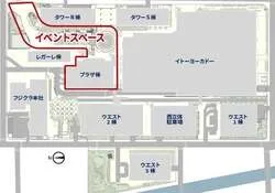 「光の鳥が羽ばたく約20万個のイルミ！触れると光が動く仕掛けも　深川ギャザリアに登場」の写真
