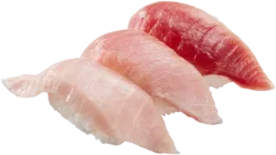 贅沢 ミナミマグロ 3種食べ比べ（594円）