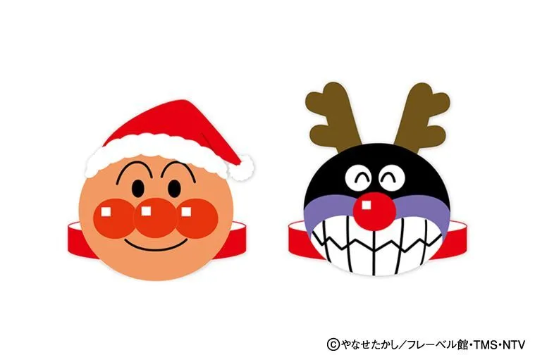 クリスマスお面工作