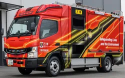 EV消防ポンプ車