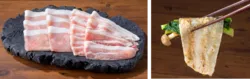 「おだしを泳ぐゴジラの背びれ餃子!? しゃぶ葉にコラボ食べ放題登場　しっぽパフェも♪」の写真