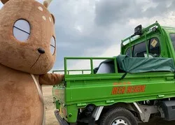 鹿サポの公認広報キャラクター「ならきち」も参戦！