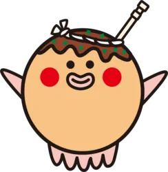 銀だこ公式キャラクター　たこぼ〜