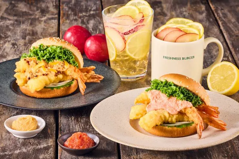 フレッシュネスバーガー「神の海老バーガー」