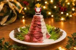 サンタさんのX'masローストビーフツリー