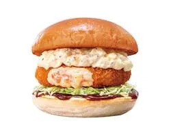 タルデミえびグラタンバーガー 560円
