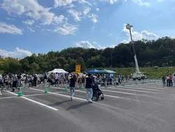 高所作業車 乗車体験