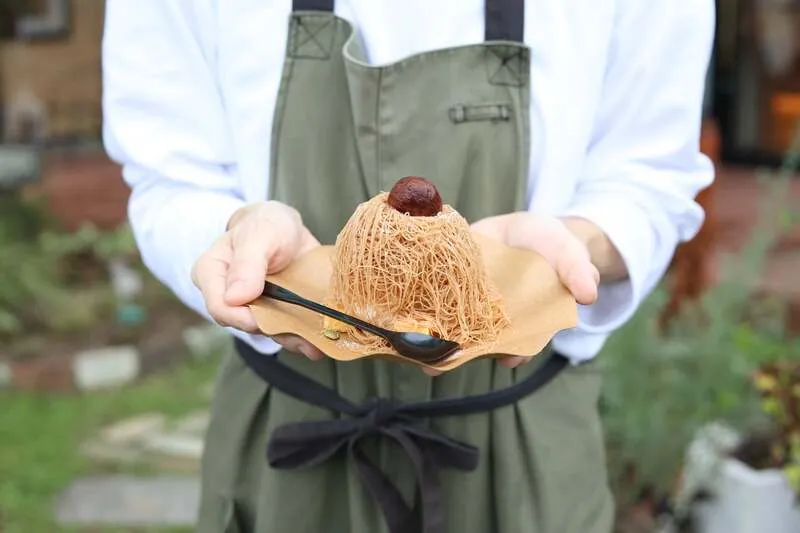TAKEOUT生しぼりモンブラン（1,280円）