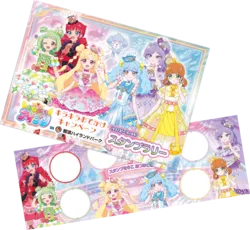 「全員にアイプリカード！等身大パネルも並ぶ　那須ハイランドパーク×おねがいアイプリ」の写真