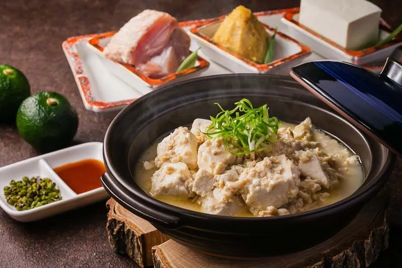 別府湯けむり 白麻婆豆腐