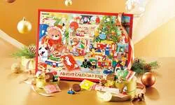 「ロイズ アドベントカレンダー11/4発売！毎日扉を開けてチョコ24種42個とかわいい小物」の写真