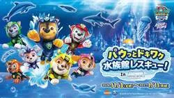 「パウ・パトロールと水族館を巡りクイズでトラブル解決！福岡・マリンワールド海の中道」の写真