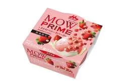 森永乳業「MOW PRIME（モウ プライム） ストロベリーラバーズ」