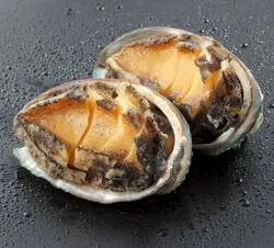 三段重に入る煮あわび