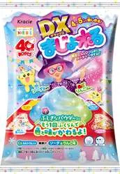 「4〜5人分の大容量ねるねるねるねが新発売！色・味・ふくらみが変化する魔法のお菓子」の写真
