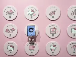 「自分だけのBGMやシュシュも「Hello Kitty’s Lounge」体験エリアを徹底レポ【動画付】」の写真
