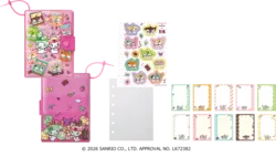 オリジナルシール帳付き サイズ：タテ約15.5cm×ヨコ約11cm（スモール3,100円／レギュラー3,660円）