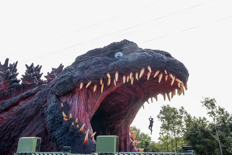 ニジゲンノモリ「ゴジラ迎撃作戦」