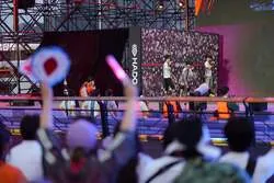 「次世代スポーツHADOを体験！福岡・朝倉市のお祭りで家族で挑戦」の写真