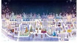 「ハリー・ポッターの杖づくり体験も！魔法の雪が舞う装飾9拠点を巡る丸の内クリスマス」の写真