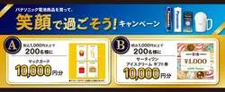 「パナソニックの電池購入でマックカードやサーティワンのギフト券1万円分が当たる！」の写真