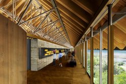 「福井県・縄文ロマンパークに「年縞博物館」登場　体験＆カフェも」の写真
