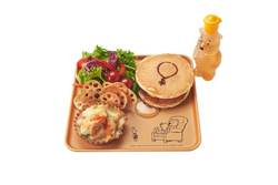 もっちり米粉のはちみつパンケーキ（1,280円）