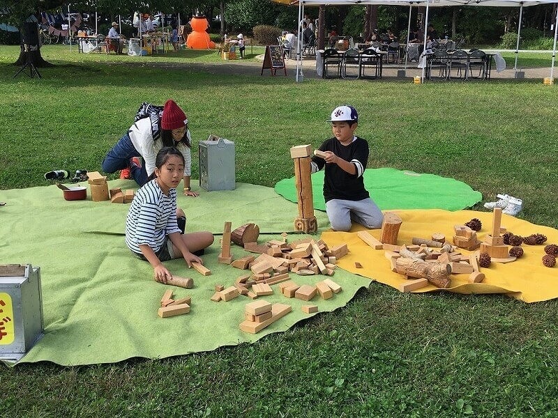 過去開催時の「わくわく！子ども基地」の様子