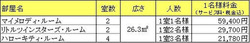 料金表
