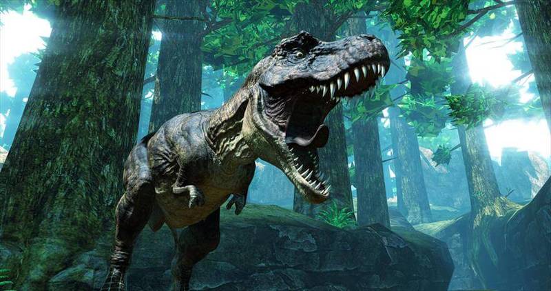 「ABAL：DINOSAUR」VR画面イメージ