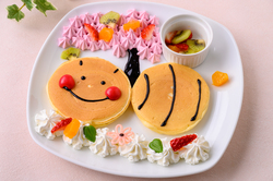 ぶんぶんの花咲けフルーツの木パンケーキ　850円　（店舗：ぶんぶんのパンケーキやさん）
