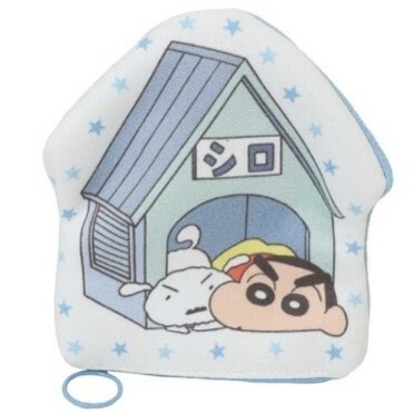 【C賞】クレヨンしんちゃん ダイカットティッシュポーチ シロの小屋  10名