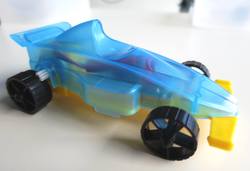 自分で作った車、自然と愛着が湧いてきます
