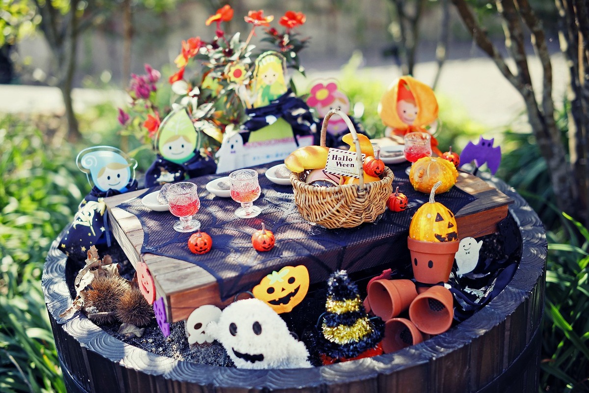 神戸市の絶景ハーブ園で「ハロウィン宝探し」 スタンプラリーも | いこ