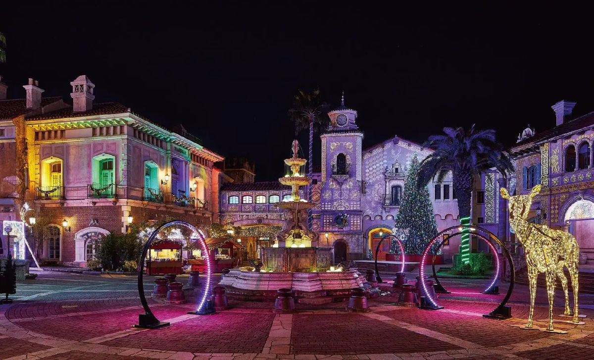 和歌山市で世界規模のイルミ！ 光る遊園地＆子供にプレゼントも