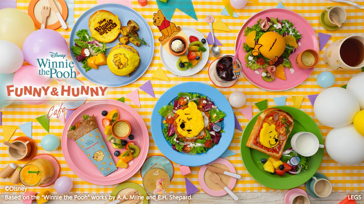 ディズニー「くまのプーさん」カフェ 東京と大阪に期間限定OPEN