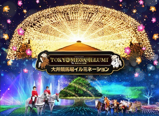 大井競馬場で「東京メガイルミ」開催 お馬さんとのふれあいも！ | いこ