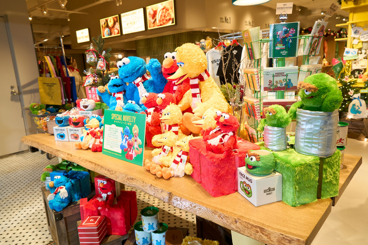 池袋に世界唯一のセサミストリート公式ストアOPEN カフェも併設 | いこ