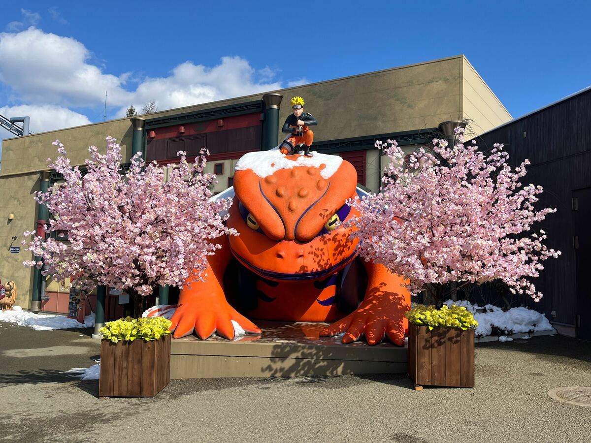 富士急ハイランド内「NARUTO×BORUTO 富士 木ノ葉隠れの里」で